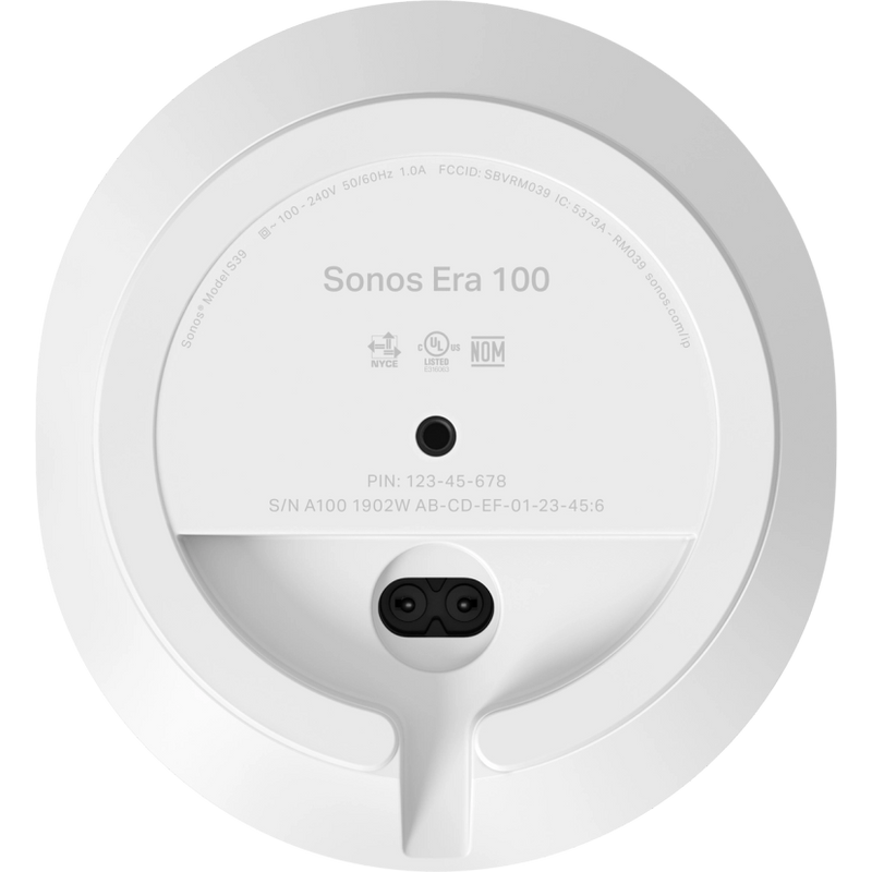 Boxa activa Sonos Era 100 WiFi, Multiroom, Bluetooth, Asistent vocal