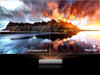 Videoproiector Samsung The Premiere LSP9T, 130", 4K UHD, Tehnologie Triple Laser, Ultra-Short Throw, Smart, Alb
